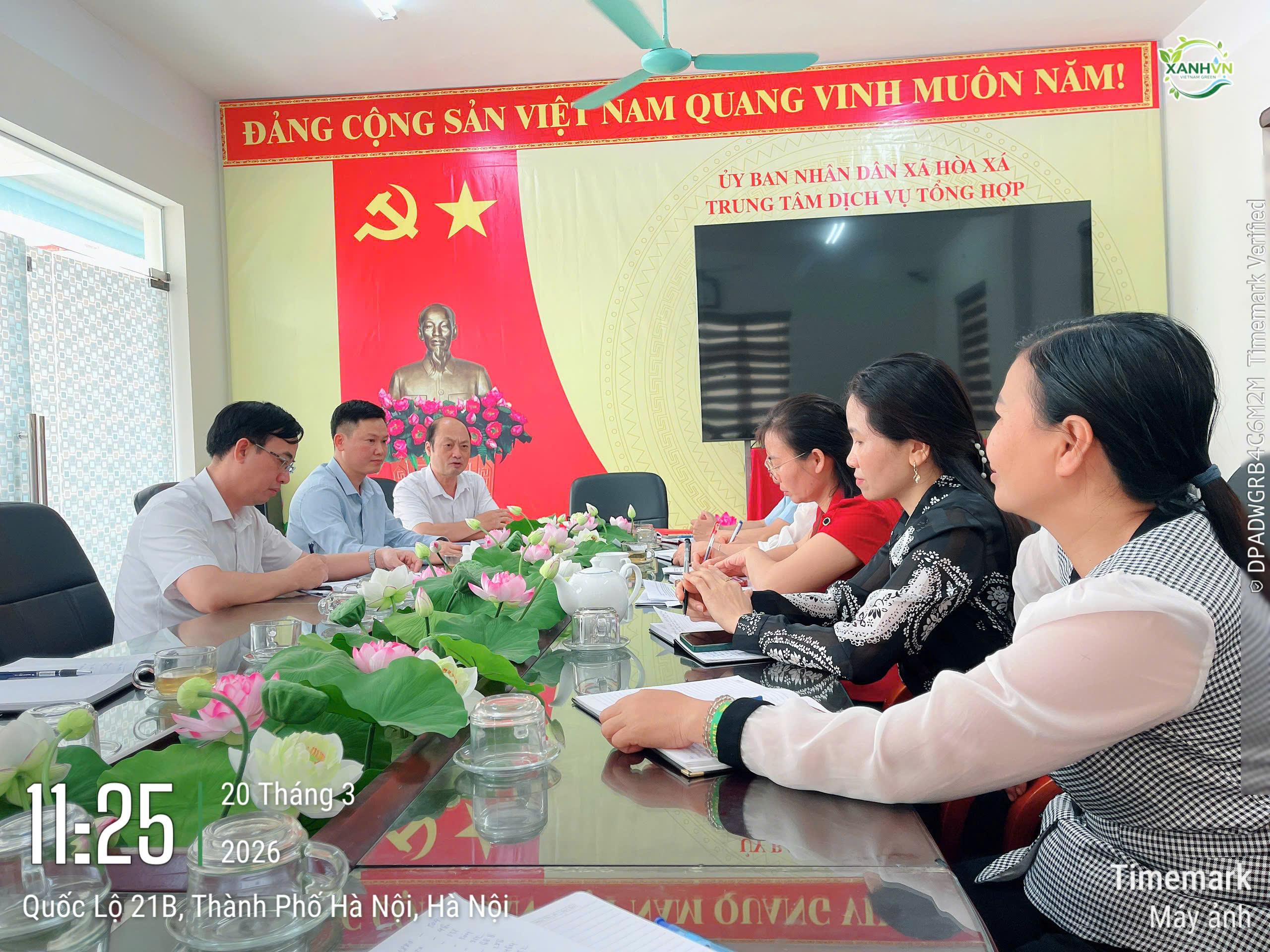 Nông nghiệp Xã Hòa Xá, Ứng Hòa, Hà Nội chuyển mình: Bước ngoặt Xanh cùng Trung tâm Chuyển đổi Xanh Azitech - HHT