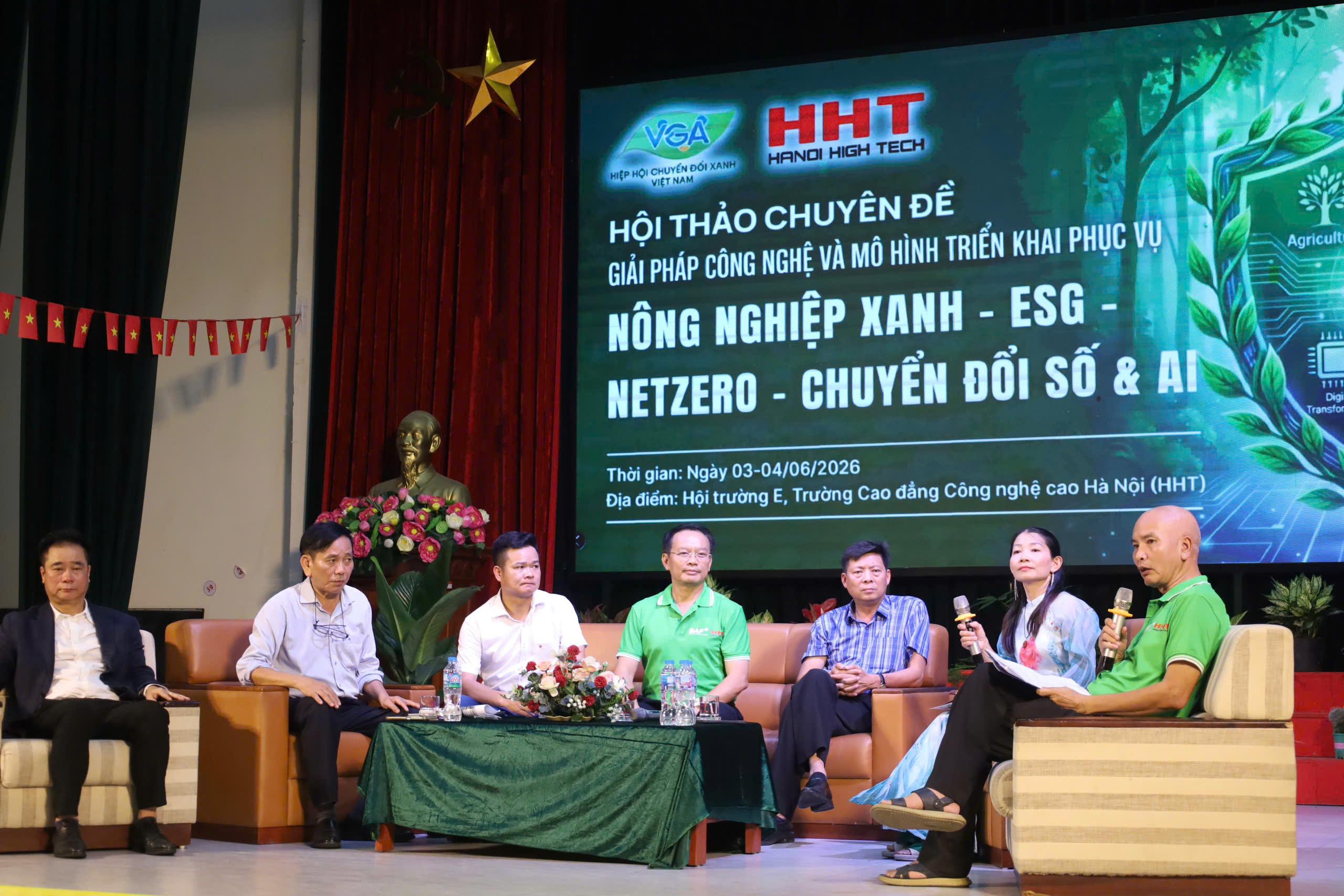 Giải mã "Chuyển đổi kép" trong Nông nghiệp: Dấu ấn AI, ESG và Net Zero tại diễn đàn HHT